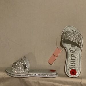 Juicy Couture bling slides